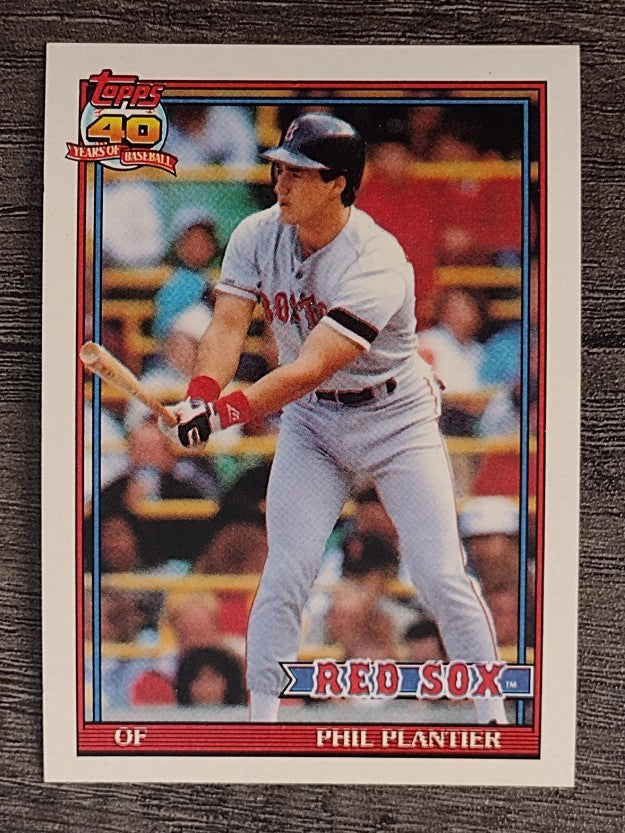1991 Topps #474 Phil Plantier RC