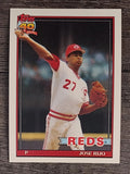 1991 Topps #493 Jose Rijo