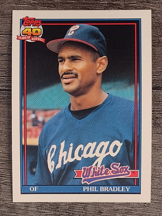 1991 Topps #717 Phil Bradley