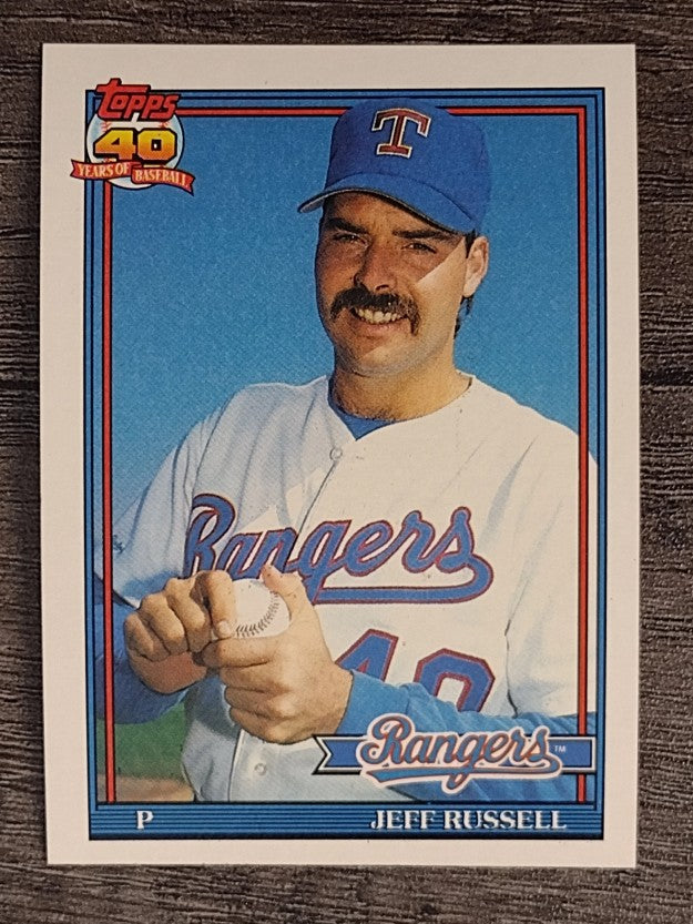 1991 Topps #344 Jeff Russell