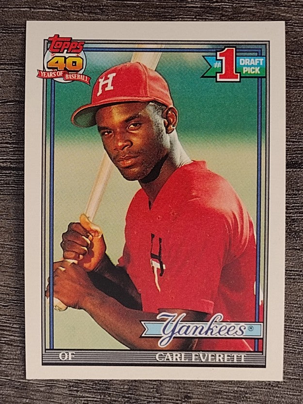 1991 Topps #113 Carl Everett RC