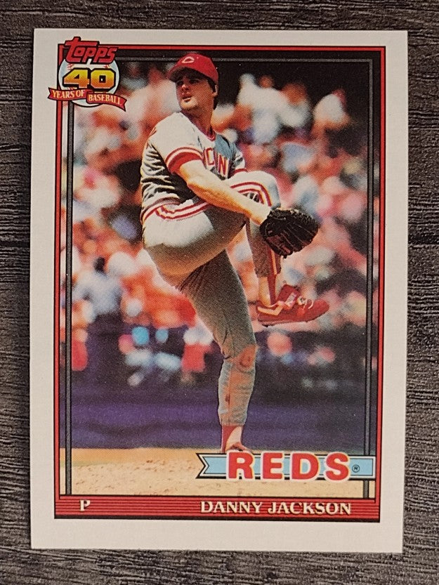 1991 Topps #92 Danny Jackson