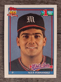 1991 Topps #278 Alex Fernandez