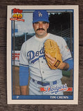 1991 Topps #737 Tim Crews