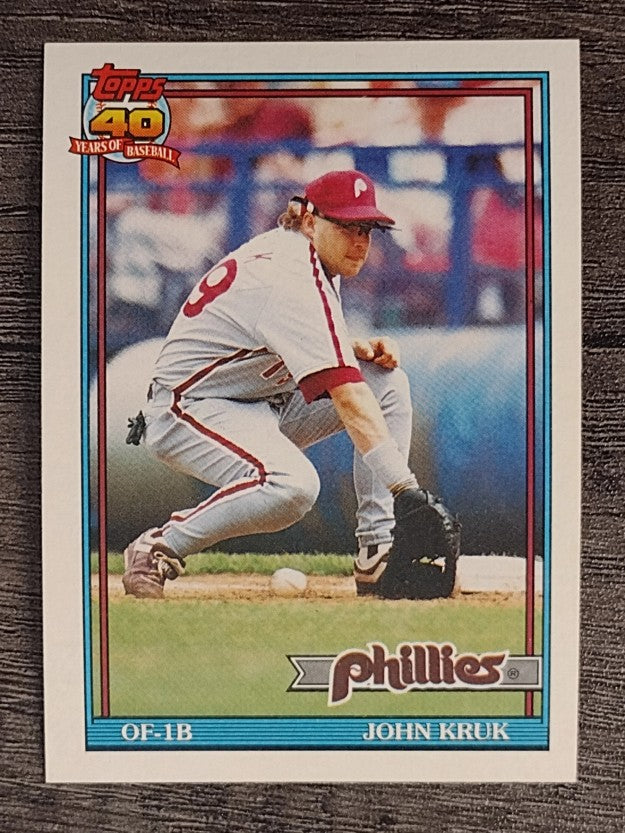 1991 Topps #689 John Kruk