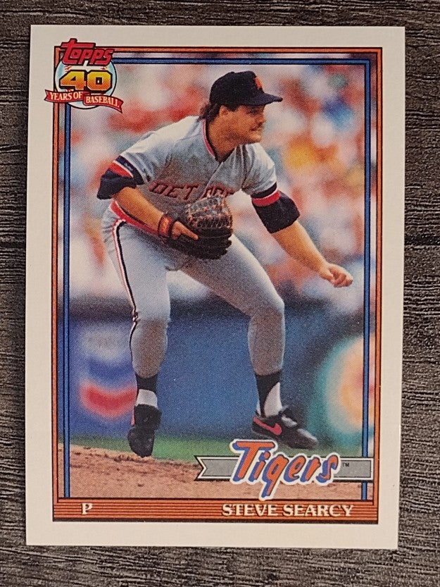 1991 Topps #369 Steve Searcy