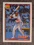 1991 Topps #704 Devon White
