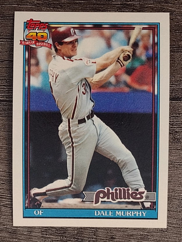 1991 Topps #545 Dale Murphy