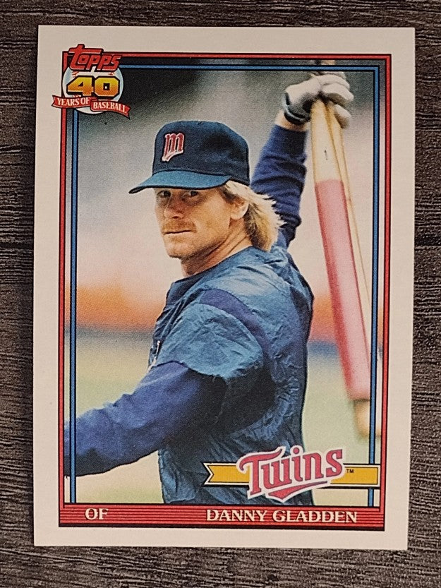 1991 Topps #778 Dan Gladden