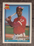 1991 Topps #712 Ricky Jordan