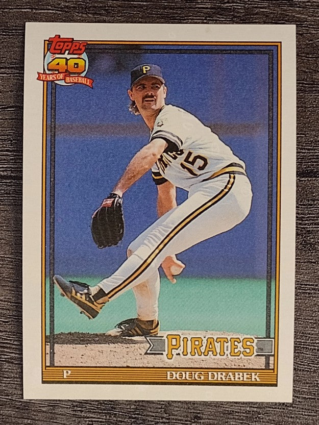 1991 Topps #685 Doug Drabek
