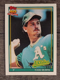 1991 Topps #608 Todd Burns