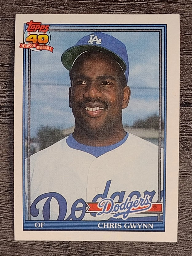 1991 Topps #99 Chris Gwynn