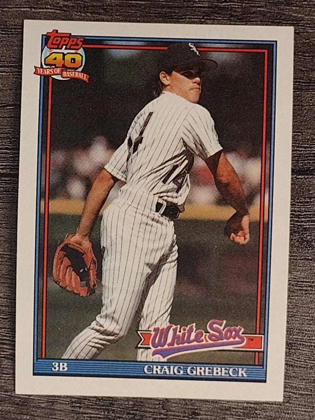 1991 Topps #446 Craig Grebeck