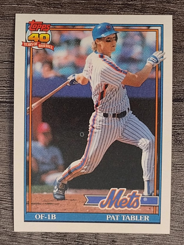 1991 Topps #433 Pat Tabler