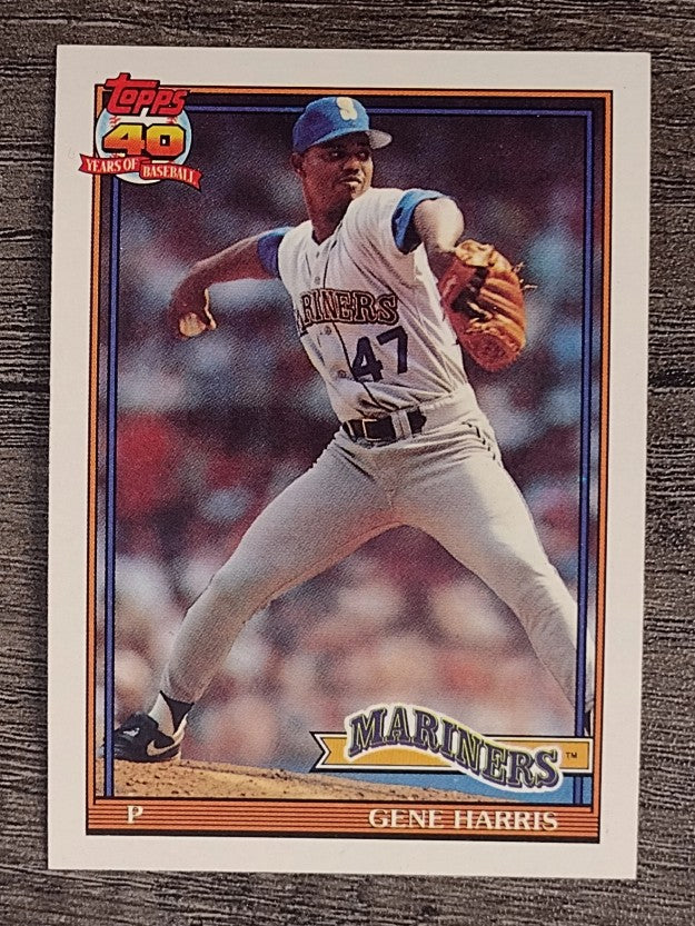 1991 Topps #203 Gene Harris