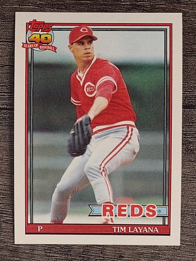 1991 Topps #627 Tim Layana