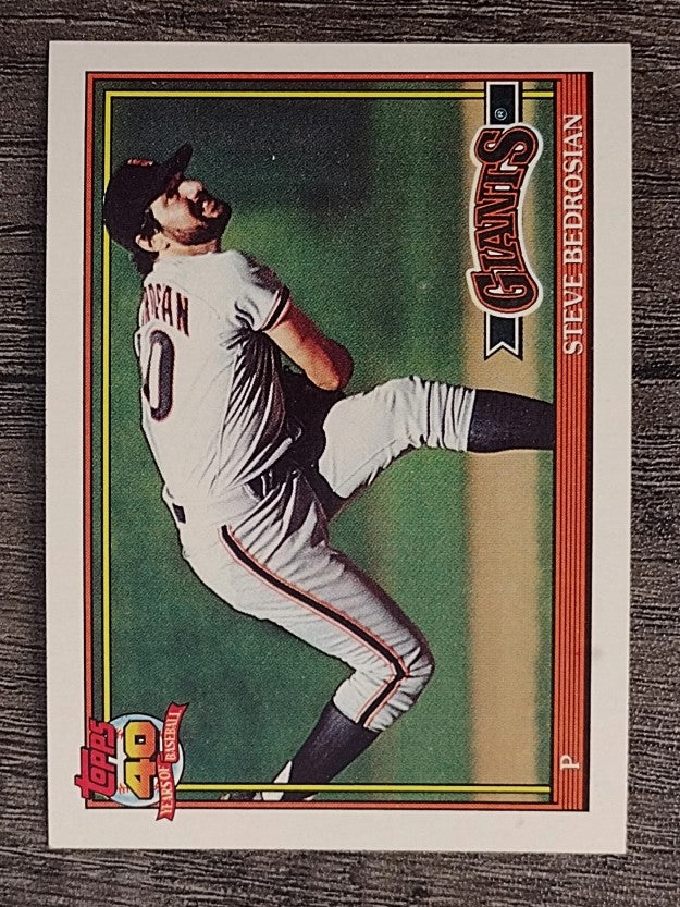 1991 Topps #125 Steve Bedrosian