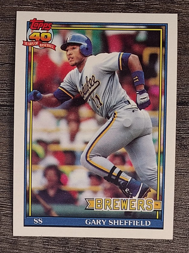 1991 Topps #68 Gary Sheffield