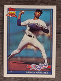 1991 Topps #340 Ramon Martinez