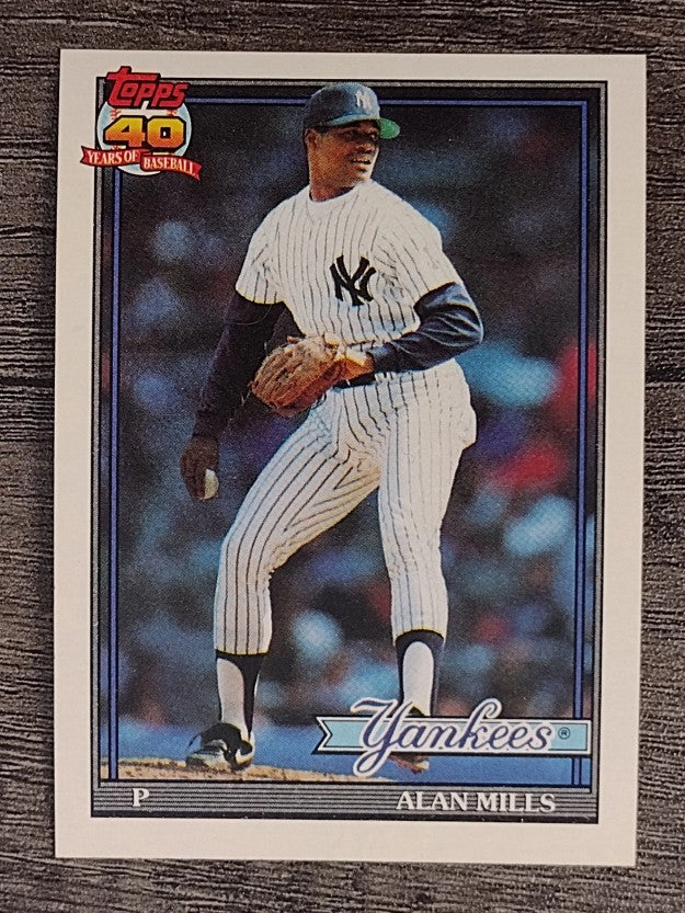 1991 Topps #651 Alan Mills