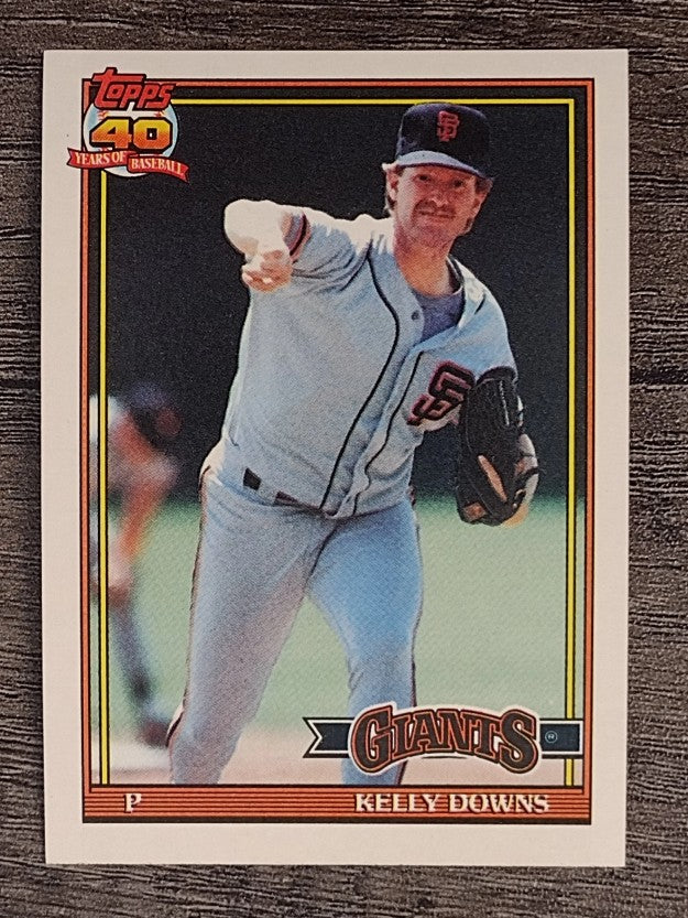 1991 Topps #733 Kelly Downs