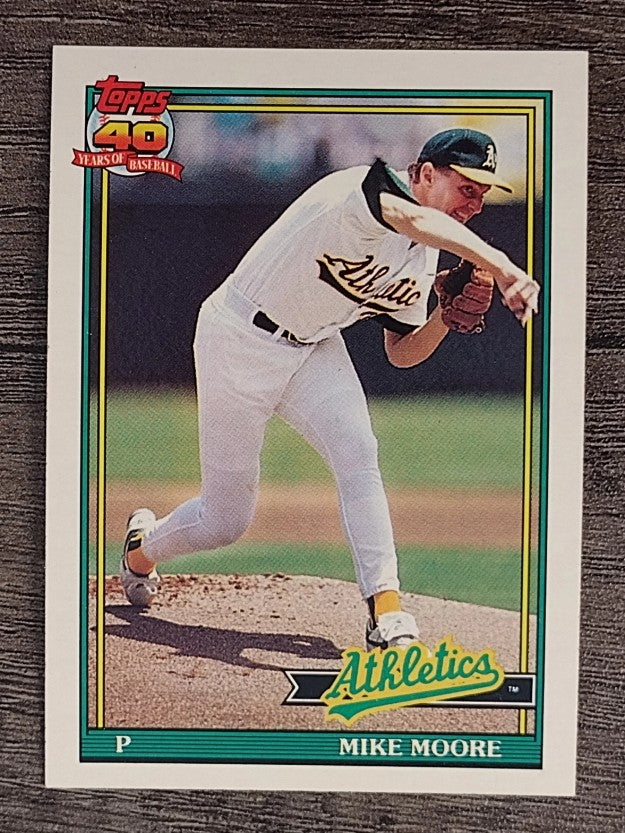 1991 Topps #294 Mike Moore