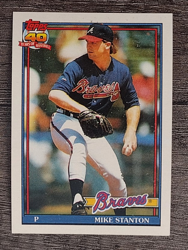 1991 Topps #514 Mike Stanton