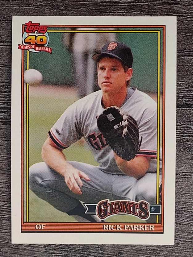 1991 Topps #218 Rick Parker