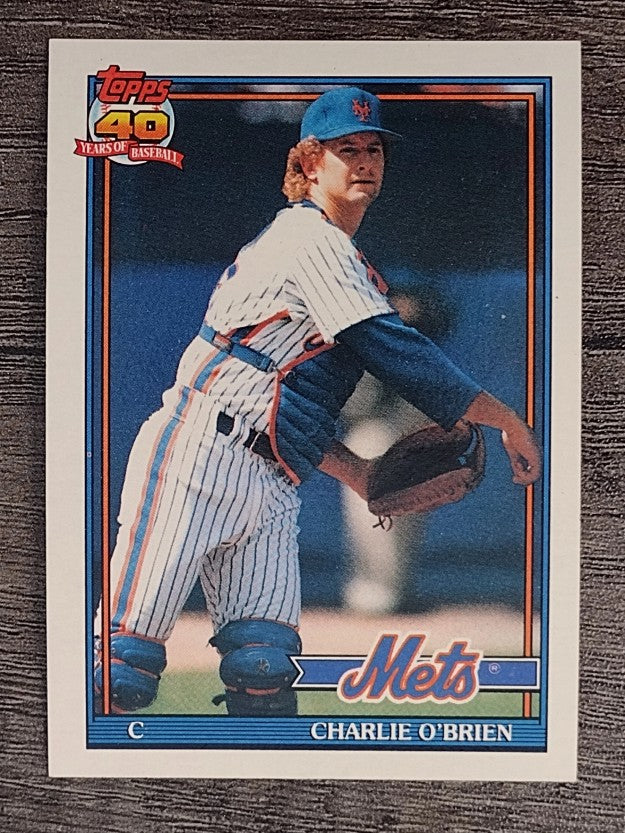 1991 Topps #442 Charlie O'Brien