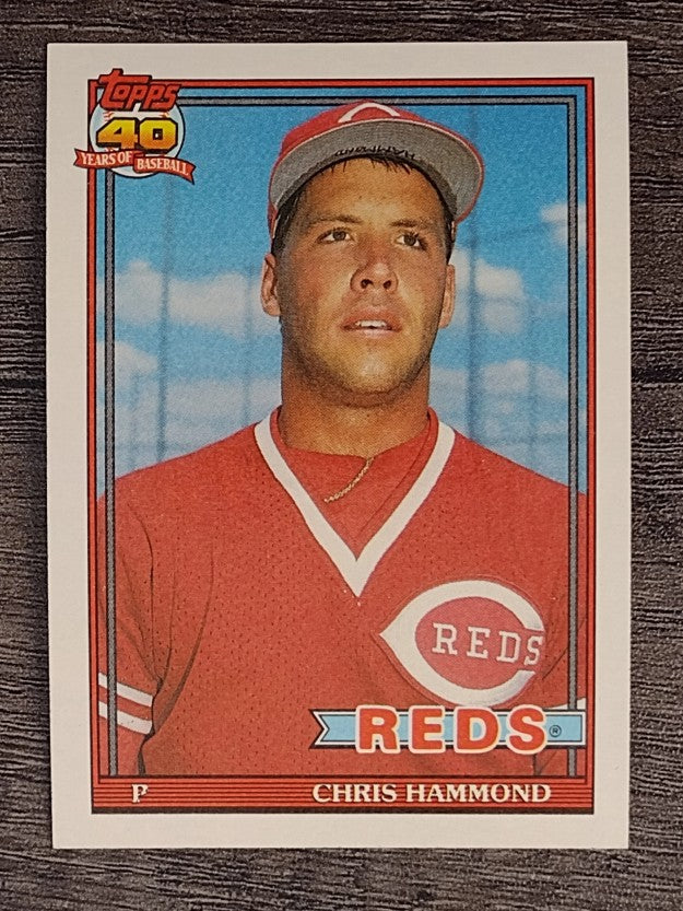 1991 Topps #258 Chris Hammond