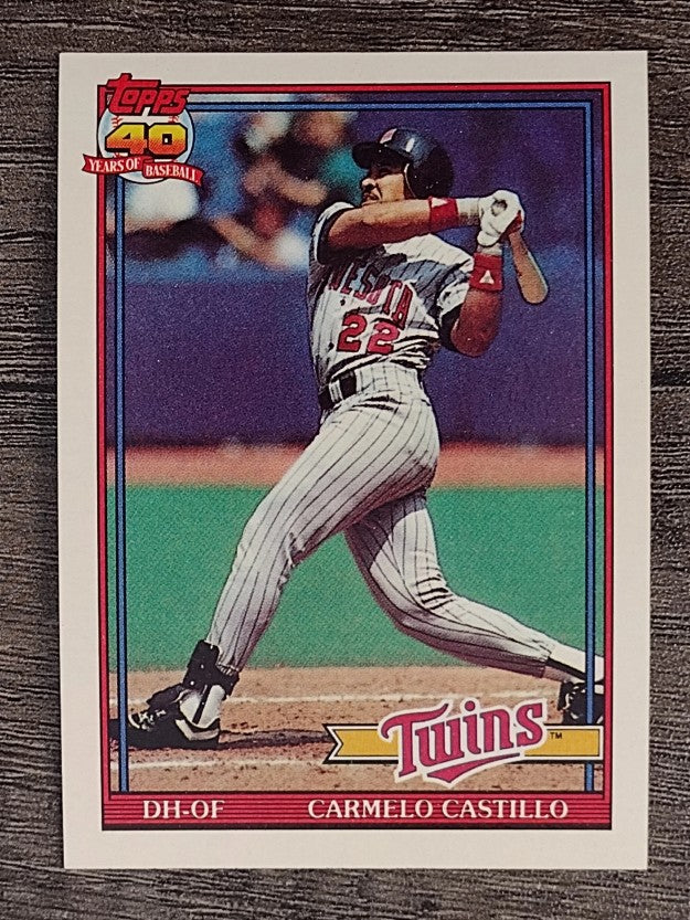 1991 Topps #266 Carmelo Castillo