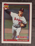 1991 Topps #784 Willie Fraser