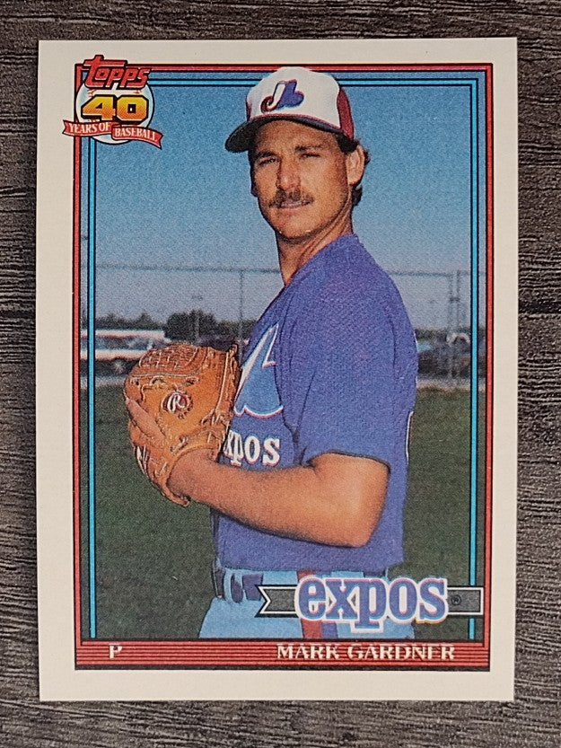 1991 Topps #757 Mark Gardner