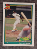 1991 Topps #580 Dave Stewart