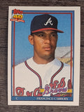 1991 Topps #693 Francisco Cabrera