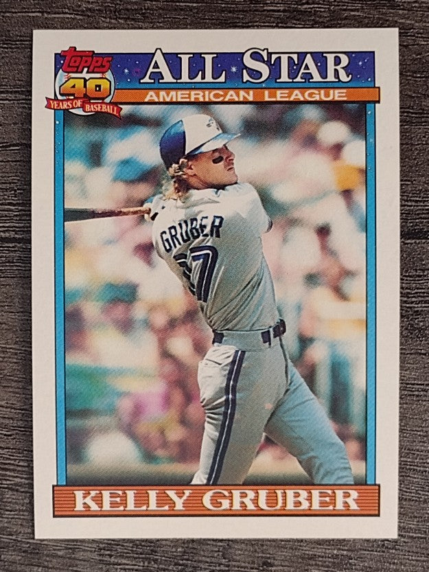 1991 Topps #388 Kelly Gruber AS