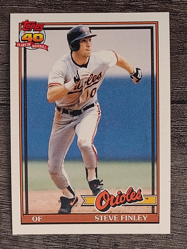 1991 Topps #212 Steve Finley