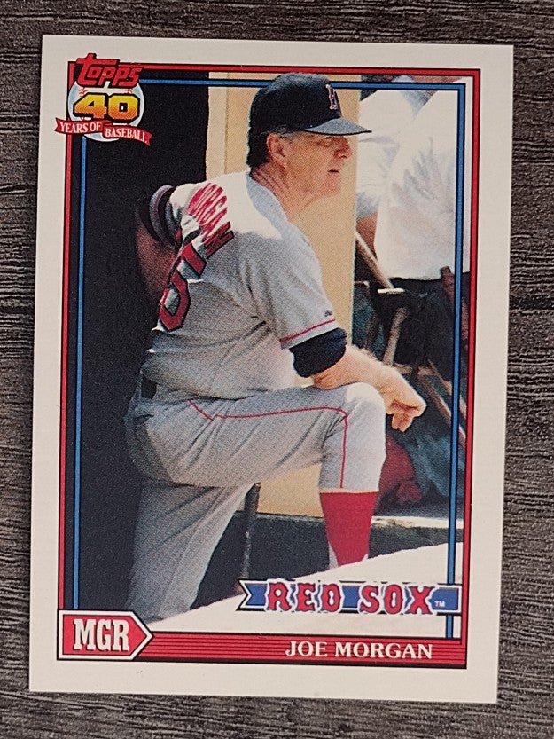 1991 Topps #21 Joe Morgan MG