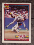 1991 Topps #216 Greg Gagne