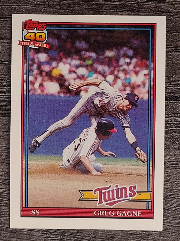 1991 Topps #216 Greg Gagne