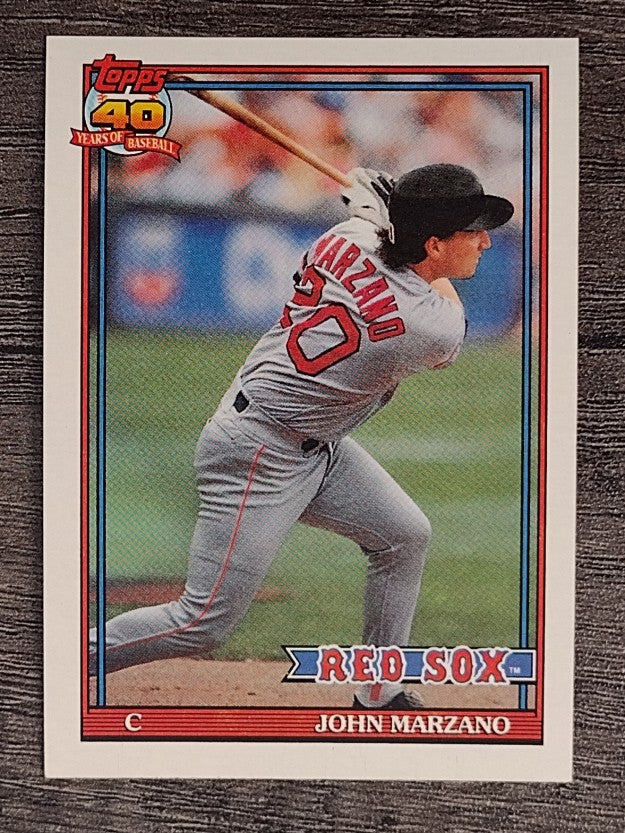 1991 Topps #574 John Marzano