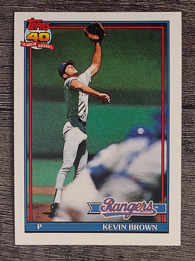 1991 Topps #584 Kevin Brown