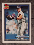 1991 Topps #28 Alvaro Espinoza