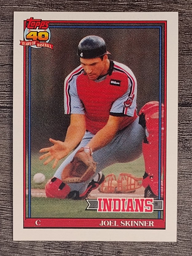 1991 Topps #783 Joel Skinner