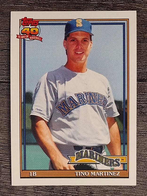1991 Topps #482 Tino Martinez