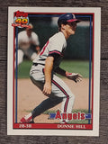 1991 Topps #36 Donnie Hill