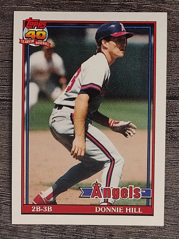 1991 Topps #36 Donnie Hill