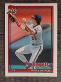 1991 Topps #195 Wally Joyner