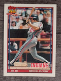 1991 Topps #47 Brook Jacoby